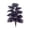 B, variant on 21.65in Artificial Purple Fan Palm Leaves Halloween Green Plant Decor Mysterious Spooky Indoor Outdoor Halloween Decoration (Purple)
