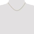 thumbnail image 2 of 14k Or Jaune 16 Pouces 1.4mm Rond Large Lien Chaîne Chaîne Collier Pendentif Breloque, 2 of 9