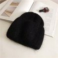 thumbnail image 1 of LinYooLi Candy Color Rabbit Hair Knitting Wool Hat, Autumn And Winter Shining Sequins Fashion Matching Caps Melon Skin Hat Fashion, 1 of 6