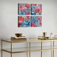 thumbnail image 3 of HFDF Abstract Pink Wall Art for Living Room Purple Teal and Gold Marble Wall Decor Fluid Lines Texture Canvas Prints Fantasy Liquid Painting Watercolork Artwork for Decoration 4Pcs 10x8inch Unframed, 3 of 6