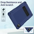 thumbnail image 2 of BMOUO Case for onn 12.1" Tablet Pro Gen 4 2024 (Model:100146663), Heavy Duty Shockproof Rugged Protective Case with Built-in Stand/Pencil Holder for Walmart Onn Tablet 12.1 inch 2024,Black+Navy Blue, 2 of 6