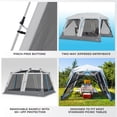 thumbnail image 4 of CORE Equipment 12' x 10' Lighted Instant Screen House, 4 of 7