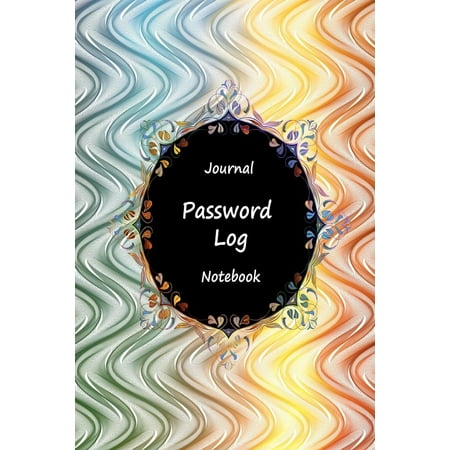 Journal Password Logbook Notebook Colorful Lined Personal Internet Address Log Book Web Site Password Organizer Record Passwords Password Keeper - 