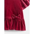 thumbnail image 2 of Wonder Nation Toddler Girls Top and Pants Party Set, 2-Piece, Sizes 12M-5T, 2 of 3