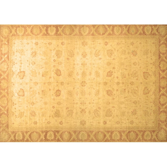 Ahgly Company Indoor Rectangle Oriental Brown Traditional Area Rugs, 4' x 6'