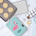 thumbnail image 5 of Pot Holders Set of 2 Heat Resistant 338℉ Kitchen Oven Gloves Potholder Cooking Baking Microwave Mitts Flamingo, 5 of 7