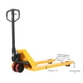 thumbnail image 3 of APOLLOLIFT 5PCS Pallet Jack Rubber Hydraulic Manual Hand Pallet Truck 5500 lb 48x21", 3 of 9