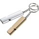 thumbnail image 1 of 2 Pack Emergency Whistle - Gold Silver Double Tube Outdoor Survival Whistle, 1 of 5