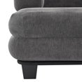 thumbnail image 4 of Christopher Knight Home 52.4" Oversized Chenille Chaise Lounge, Modern Sofa Bed with Layered Armrests, Gray, 4 of 13