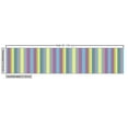thumbnail image 2 of Ambesonne Chevron Fabric by the Yard Upholstery, Colorful Zigzag Lines, 10 Yards, Multicolor, 2 of 4