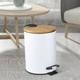thumbnail image 4 of 3L Trash Can Large Capacity Detachable Foot-operated Type Waste Garbage Bin with Lid Home Supplies, 4 of 12