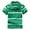 Green, variant on Boy's Shirt Fall Spring Kids Color Block Relaxed Fit Striped Henley Shirt Short Sleeve Button Closure Shirt For Daily Wear Casual Top