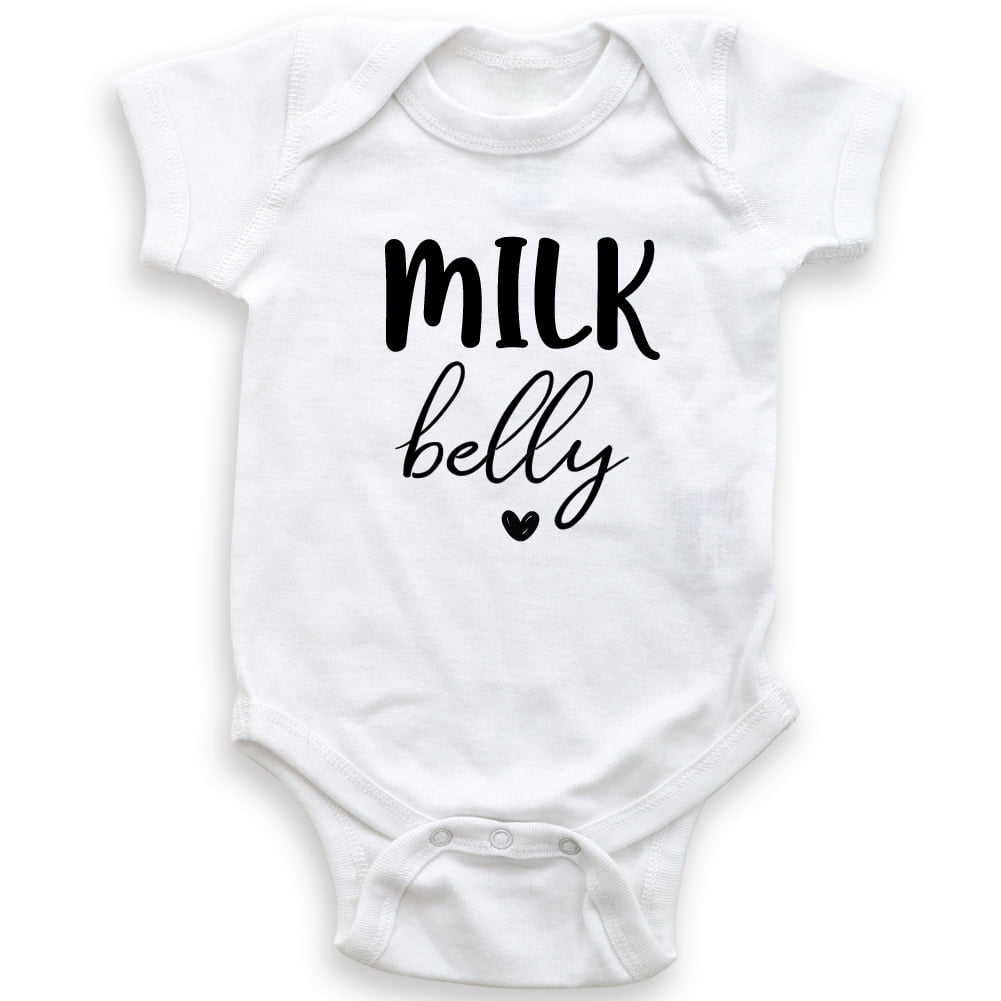 Milk Belly Baby Bodysuit 