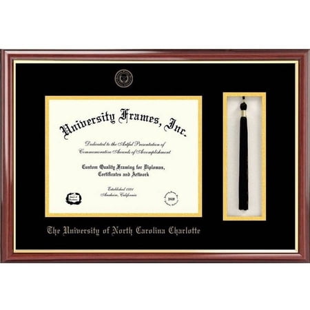 diploma tassel charlotte carolina frame university north box