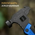 thumbnail image 6 of Multifunctional Car Tool under $5! Yrmaups Car Mounted Portable Combination Tool, Multifunctional Outdoor Camping Repair Tool, Hammer Pliers Screwdriver, Survival Gear, Vehicle Emergency, Hiking, 6 of 8