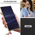 thumbnail image 5 of Compatible Samsung Galaxy S23 Ultra Leather Case,Electroplate Leather with Plating Soft Silicone TPU Shockproof with with Camera Protection Bumper Case for Galaxy S23 Ultra Phone Case-Black, 5 of 14