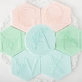 thumbnail image 3 of Joernso Fondant Stamp Non Stick Easy to Demold Acrylic Letter Seal Relief DIY Cookie Embosser Baking Accessories, 3 of 8