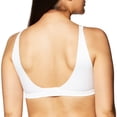 thumbnail image 3 of Women's Warner's RA2231A No Side Effects Wirefree Contour Bra (White XL), 3 of 5