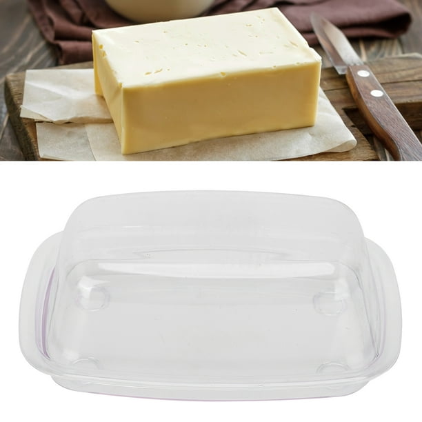 Porte-beurre, Petit Beurrier Portable Pour La Cuisine Pour La Boulangerie  Pour La Maison Blanc, Transparent 
