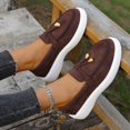 thumbnail image 5 of Wensltd Soft Sole Trendy Shoes for Women Loafer Spring Fall Wide Width Thick Sole Casual Daily Shoes, 5 of 9