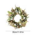thumbnail image 3 of Nkmbld Spring Door Wreath, Easter Egg Wreath with Faux Berries Festal Artificial Flower Wreath for All Seasons Home Farmhouse Indoor Outdoor Wall Decor, 3 of 9