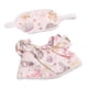 thumbnail image 4 of Vestido de muñeca para niñas de 20 cm, flexible, educativo, desmontable, suave, para cumpleaños de niños. Rosa, 4 of 9