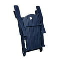thumbnail image 6 of WILLIAMSPACE Adirondack Chairs Set of 2, Lifetime Outdoor Adirondack Chair Oversized Fire Pit Chair, Weather Resistant HDPE Patio Chair for Garden, Poolside, Backyard, Beach, Navy Blue, 6 of 6