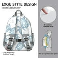 thumbnail image 5 of Lightweight sea turtle backpack, waterproof fabric, multiple compartments, ideal for students or birthday gifts., 5 of 6