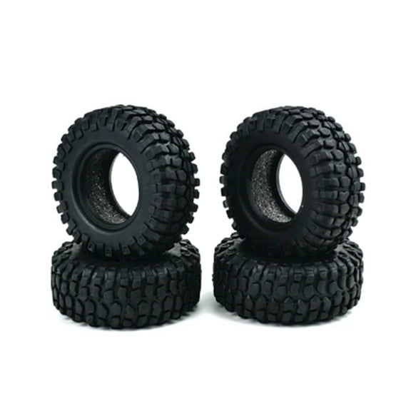 Remote Control Car Rubber Tires 4Pcs Wheel Tyres 3-D Thread Tyre for RC Crawler