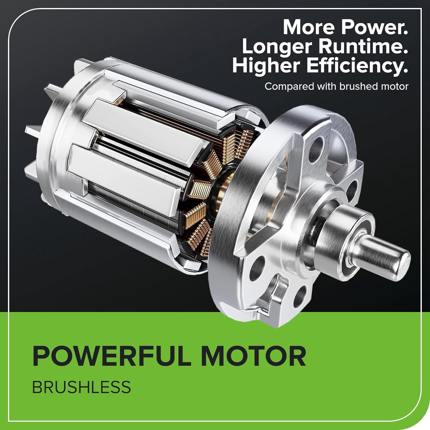 Greenworks 40V (730 CFM / 190 MPH) Cordless Brushless Leaf Blower, 5.0Ah Battery and 5A Rapid Charger