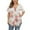 White summer womens Shirt, variant on T-Shirts for Women Trendy, Womens Floral Printed Tunic Tops Short Sleeve V Neck Flowy Swing Blouses Casual Loose Shirts for Women