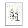 thumbnail image 5 of Stupell Industries La Vie En Bleu Parisian Glam Phrase Female, 24 x 30,Design by Mercedes Lopez Charro, 5 of 5