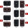 thumbnail image 6 of Men Leather Belt Pouch Waist Bag Fanny Pack Phone Pouch with Belt Loop, 6 of 7