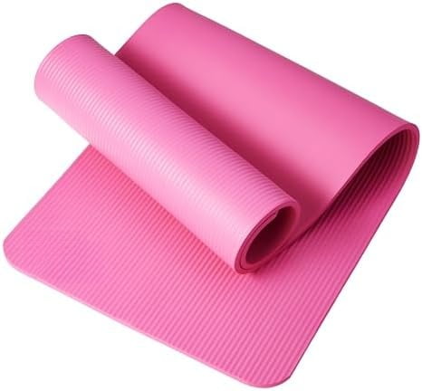Extra Thick Exercise Yoga Mat with Carrying Strap