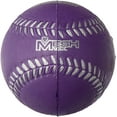 thumbnail image 4 of Franklin Sports Meshtek Teeball Fielding Glove with Ball - Left Hand Throw - 9.5" - Purple/Chrome, 4 of 5