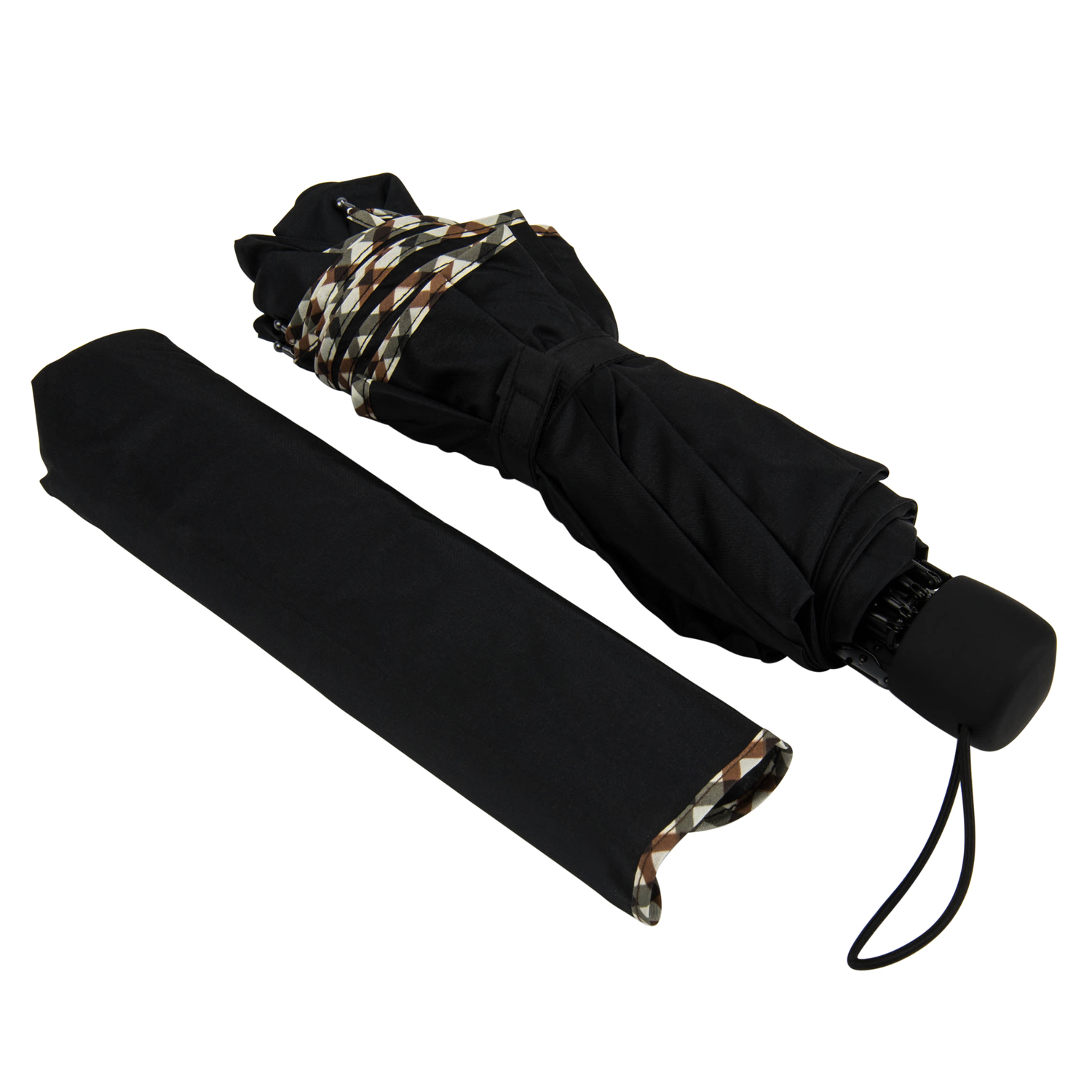 Classic Vintage Style Rainy Day Black Umbrella