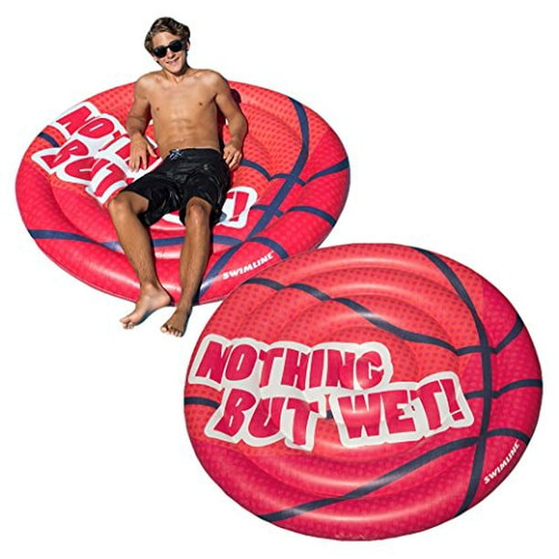 Swimline Basketball Extra Large Island Swimming Pool Float - Walmart.com