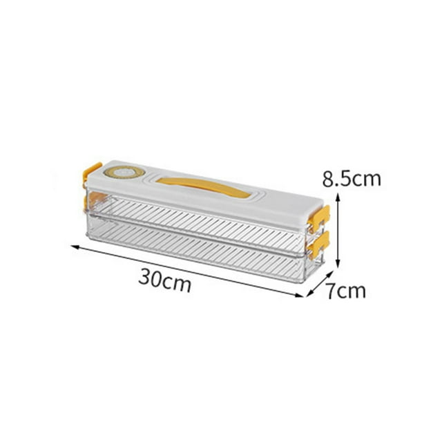 Household Dumpling Storage Box Sushi Organizer Food Grade Case for Home Kitchen Restaurant Hotel