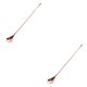 thumbnail image 1 of Kearding Cuchara de barra de acero inoxidable con mango largo, agitador en espiral, mezcla de mezcla, agitador, cucharas, utensilios de bar Type3 NO3, 1 of 6