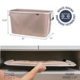 thumbnail image 2 of Cestas de lavandería CleverMade LUXE Mocha, 60 L, paquete de 2 unidades, Premium, 2 of 8