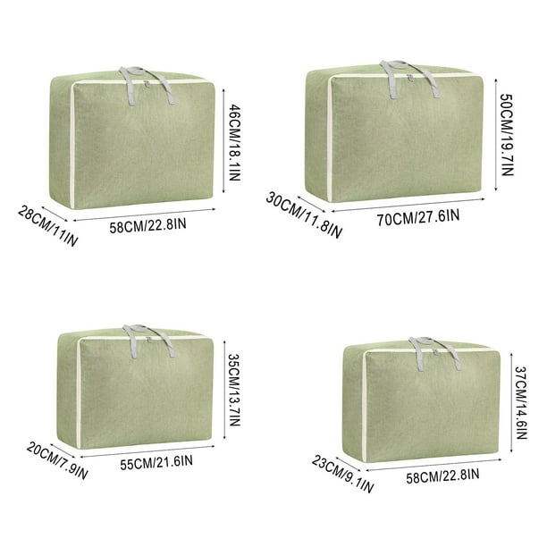 Organizador de Bolsa de Almacenamiento Bolsa Acolchada Bolsa de Almacenamiento Capacidad Bolsa de Almacenamiento Acolchada Bolsa Deportiva Grande Rejilla Gris Organizador de Almacenamiento de Ropa Med