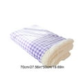 thumbnail image 3 of Honmine Checkered Dog Blanket,Jacquard Sherpa Blankets for Small Dog and Cats, Cute Aesthetic Style Fluffy Fleece Pets Blanket for Couch Protection Washable, 27"x19", 3 of 6