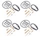 thumbnail image 3 of Juego de reparación de carburador, juego de 4 piezas para reparación de carburador de motocicleta, piezas de reparación de carburador confiables y duraderas, 3 of 9