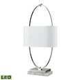 thumbnail image 2 of Elk Home 16-Inch Wide Gosforth Table Lamp Transitional-Polished Nickel, 2 of 5
