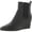 Black, variant on Anne Klein Womens Valore Faux Suede Pointed Toe Booties