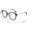 thumbnail image 5 of FEISEDY Women Vintage Glasses Frames Round Eyewear Clear Lens B2260, 5 of 14