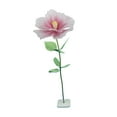 thumbnail image 2 of Arreglo floral de flores artificiales de 19,69 pulgadas de diámetro, elegante y realista. Rosa, 2 of 9