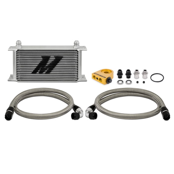 Mishimoto Universal Thermostatic 19 Row Oil Cooler Kit
