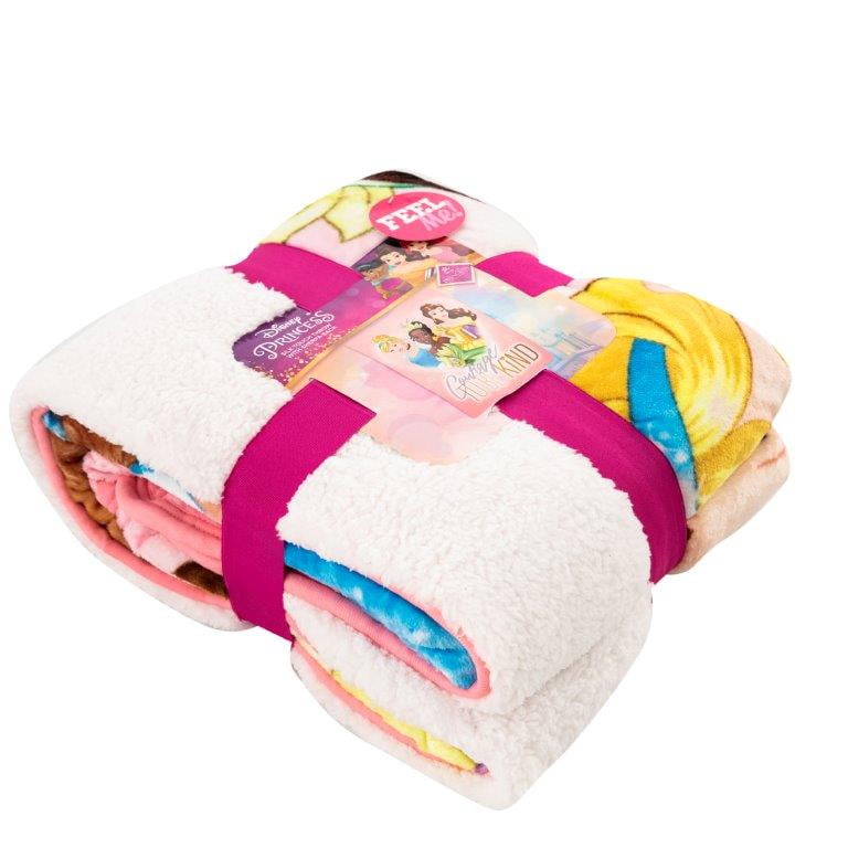 Disney princess fleece discount blanket