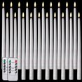 thumbnail image 1 of Velas cónicas LED sin llama Tuanse de 31,5 cm, funcionan con pilas, 1 of 6